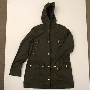 J. Crew hooded field jacket size M